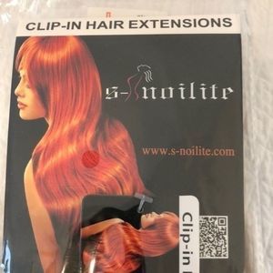 NWT - Lt Brown Clip-in Ponytail Hair Extension.  23” L 4” w